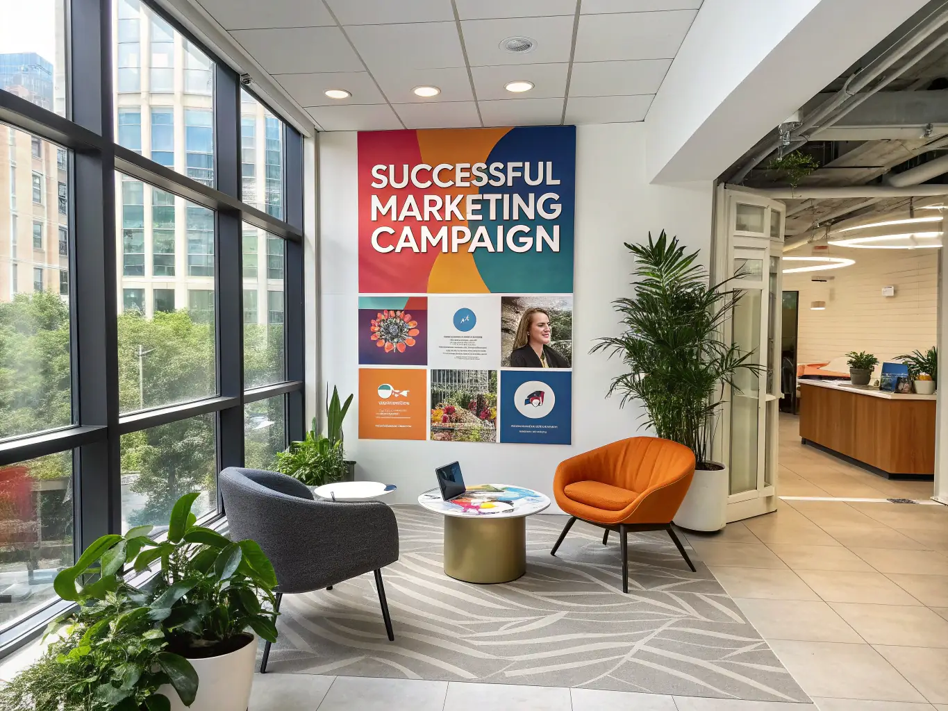 A photograph showcasing various marketing materials and strategies being implemented, highlighting the comprehensive marketing support provided by Cloud Cigar.